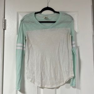 Pink long sleeve top